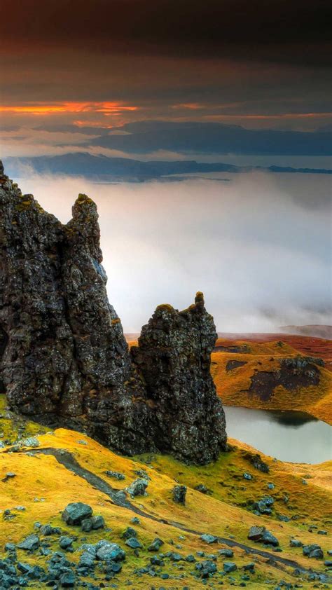 Iphone Wallpaper Scotland Landscape Wallpaper Hd Best