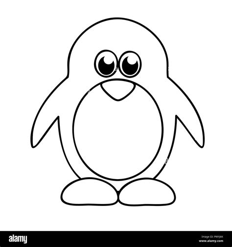 Simple Cartoon Penguin Pictures Cartoon