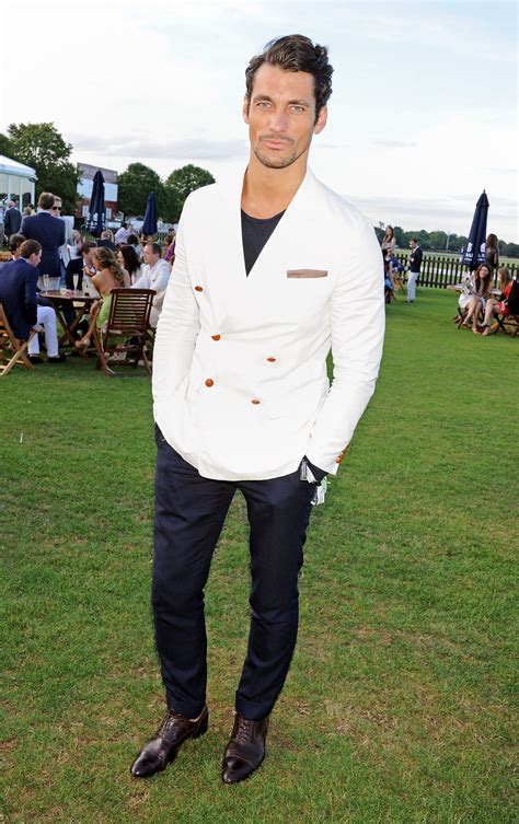 David Gandy Shows You How To Wear A White Blazer Gq