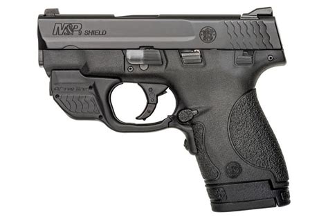 Smith And Wesson Mandp9 Shield 9mm Centerfire Pistol With Green Crimson