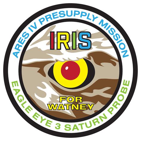 Early Design For The Iris Mission Patch Feedback Suggested Correctly