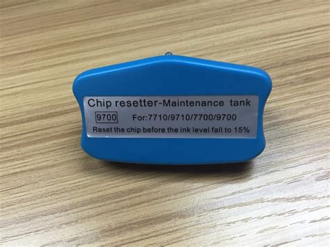 Chip Resetter Is For Epson 7700771097009710 Maintenance Tank