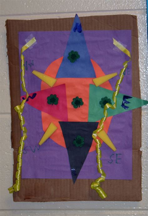 2nd Grade Compass Rose Project Rise Project Compass Rose Country Flags