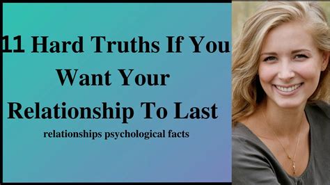 You Must Accept These 11 Hard Truths If You Want Your Relationship To Last Facts Youtube