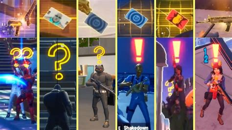 All Bosses Mythic Weapons And Vault Locations Guide Fortnite Chapter 2
