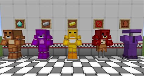 Five Nights At Freddys 20 Minecraft Texture Pack