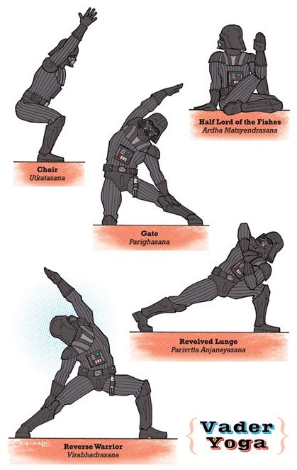 Let Star Wars Characters Teach You Yoga Youbentmywookie