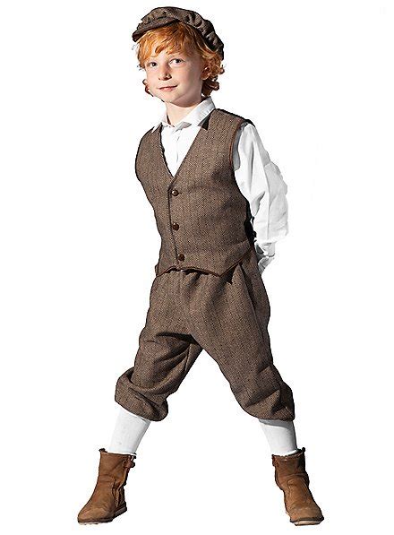20s Newspaper Boy Child Costume