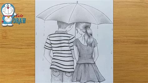Boy And Girl Drawing Image Drawing Skill