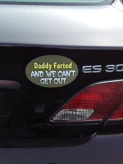 Funny Quotes Car Stickers Quotes The Day
