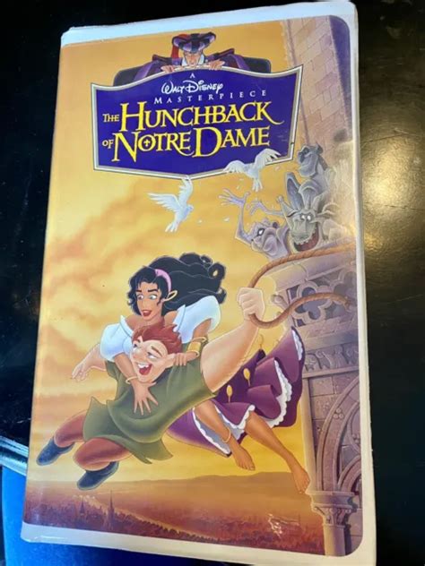Disney The Hunchback Of Notre Dame Vhs Tape Masterpiece Clamshell Case Picclick