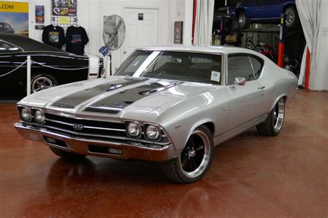 Used 1969 Chevrolet Chevelle Ss396 Super Sport Frame Off Restored Real 69 Cortez Silver With 4