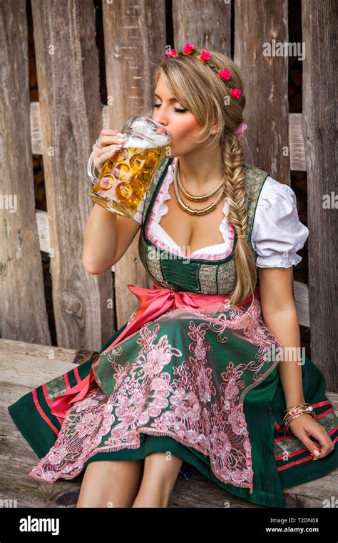 girl braid plait oktoberfest bavarian beer girl dorothy charity dress up blonde ￡0 99