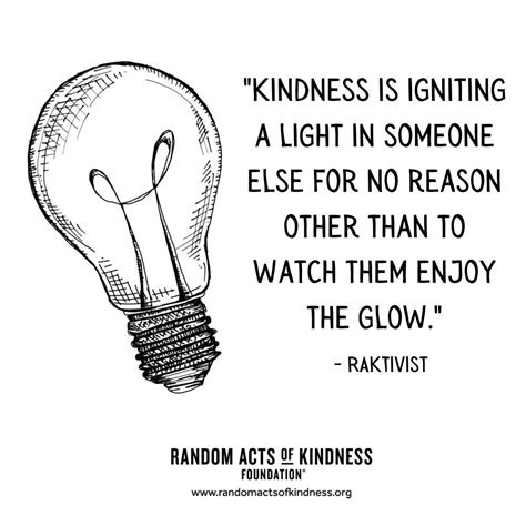 The Random Acts Of Kindness Foundation Kindness Quote Kindness Is