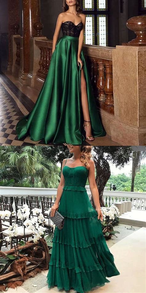 Pin De Reyna Gonzalez En Vestidos En 2020 Vestidos De Noche Verdes