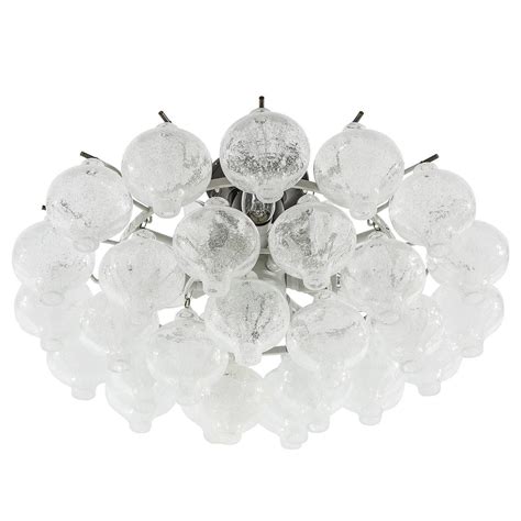 Does anyone have any experience with this type of ceiling light fixture? Large Kalmar Tulipan Ceiling Flush Mount Light Fixture ...