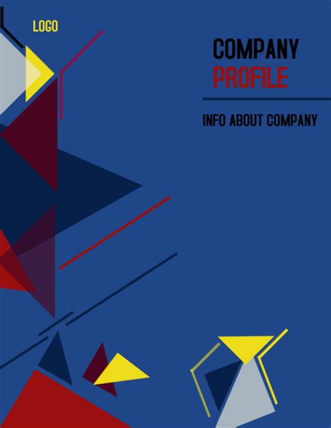 Company Profile Flyer Template Postermywall