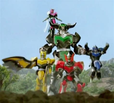 Titan Megazord Rangerwiki The Super Sentai And Power Rangers Wiki