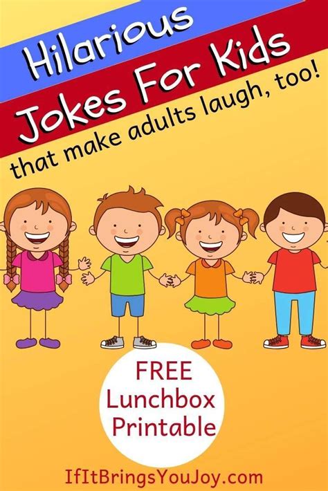 80 Funny Jokes For Kids And Adults Ifitbringsyoujoy Funny Jokes