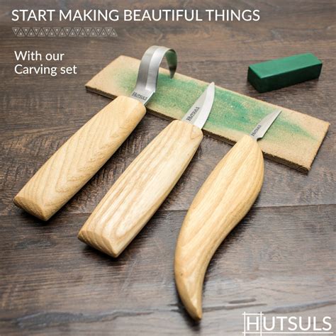 Hutsuls Wood Whittling Kit For Beginners Spoon Carving Tools Hutsuls