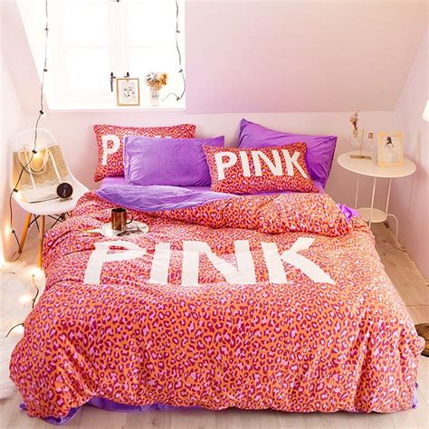 Get great deals on ebay! Pink Love Victoria Secret Bedding Set Queen | Victoria ...