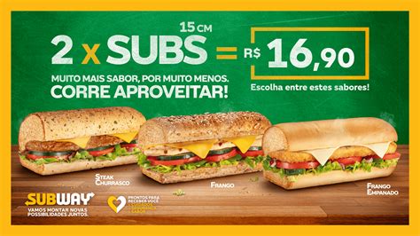 Subway Come A O Ano Com Promo Es Gastronominho