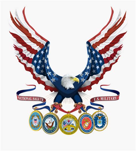 Illustration Of National Salute Veterans Day All Branches Free
