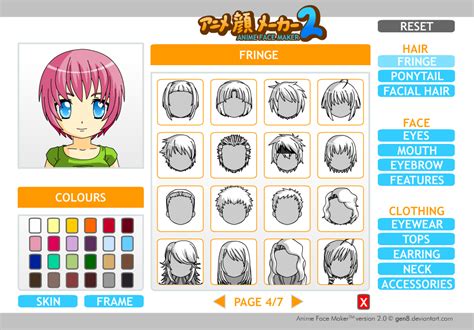 Anime Face Maker Avatar Facebook How To Save Printscreen Instructions