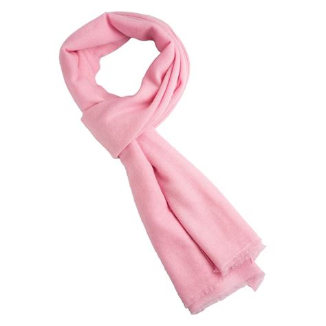 Luxurious Light Pink Cashmere Scarf 100 Cashmere Made In Nepal