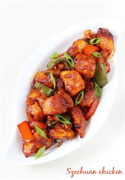 Most of the 'chinese food' we get around the world doesn't even exist in china. Schezwan chicken recipe | Szechuan chicken recipe in Indo ...