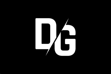 Monogram Dg Logo Graphic By Greenlines Studios · Creative Fabrica