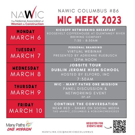 Nawic Columbus Chapter 86 On Linkedin Wic Week 2023 Event