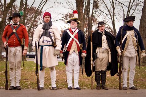American Revolutionary War Uniforms A Photo On Flickriver