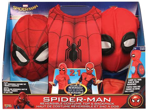 Imagine By Rubies Spiderman Homecoming 2in1 Reversible Costume Top And