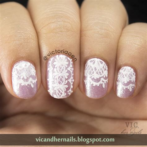 Vic And Her Nails 31dc2014 Day 15 Delicate Print