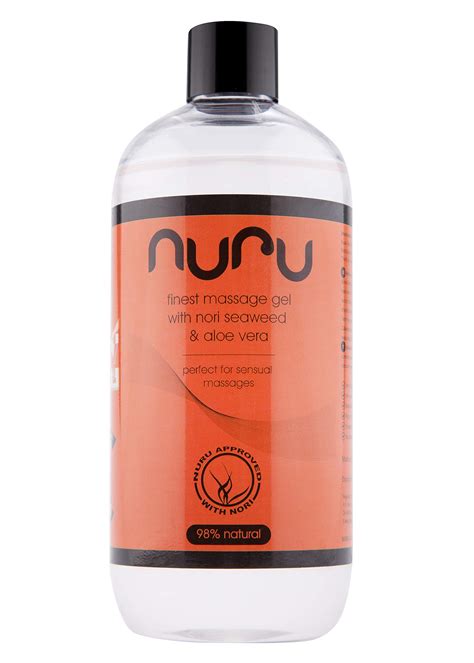 Nuru Massage Gel With Nori Seaweed And Aloe Vera 500 Ml E30564 Buy Online In United Arab Emirates