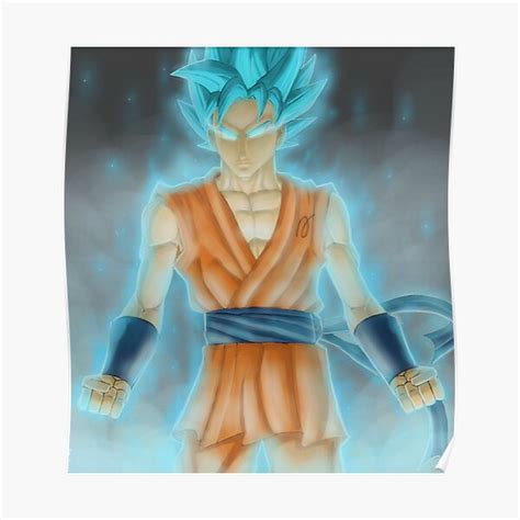 Ssgss Goku Poster By Eclipse4d Redbubble