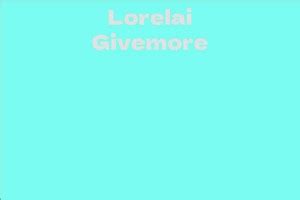 Lorelai Givemore Facts Bio Career Net Worth Aidwiki