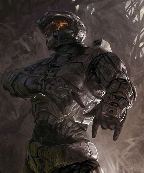Master Chief Art By Jouey Halo Guardians Halo Armor Halo
