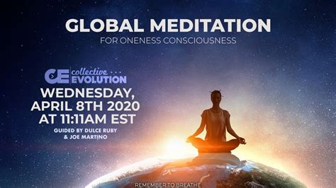 Global Meditation For Oneness Consciousness Youtube