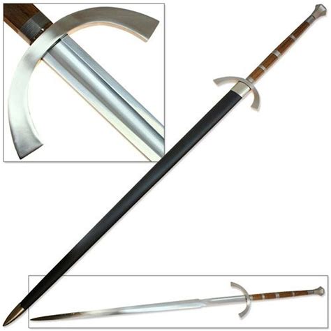 Cold Two Handed Great Sword Functional 1060 Forged Steel Claymore By