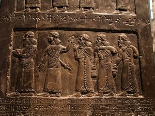 Assyrian Relief Carving Men Adam McDowall Flickr