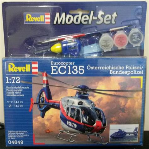 Revell 04649 172 Eurocopter Ec 135 Hobby Hangar