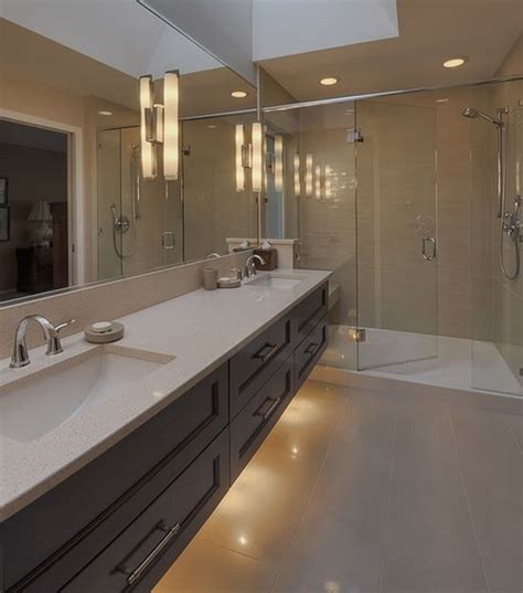 Update your bathroom design with a modern vanity that looks simple but offers great functionality. 22 Bathroom Vanity Lighting Ideas to Brighten Up Your Mornings