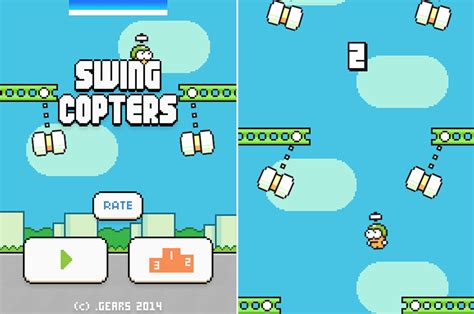 Swing Copters Il Successore Di Flappy Birds è Ora Sul Play Store