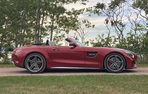 Mercedes AMG GT C Roadster Test Drive Review Benz S Convertible Sports Car Is Excessively Fast