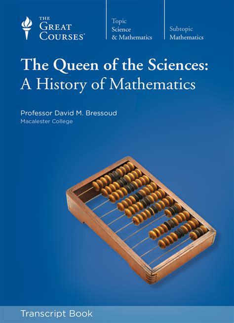 Read Queen Of The Sciences Online By David Marius Bressoud Books