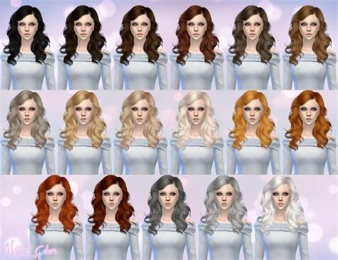 Skysims Hair 187 Retexture At Aveira Sims 4 Sims 4 Updates