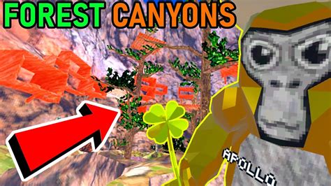 MODDED Gorilla Tag VR In CANYONS But It S FOREST Gorilla Tag VR FOREST CANYONS Custom Map