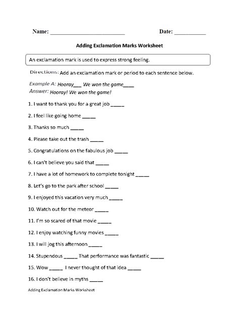 Exclamation With How And What Exercises Exercise Poster